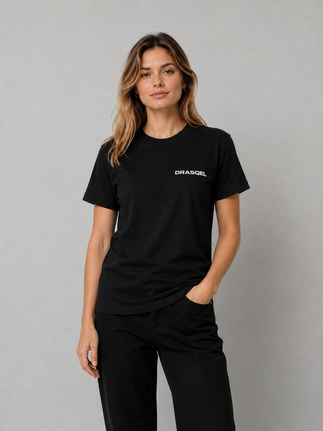 DRASQEL Signature Tee – Black