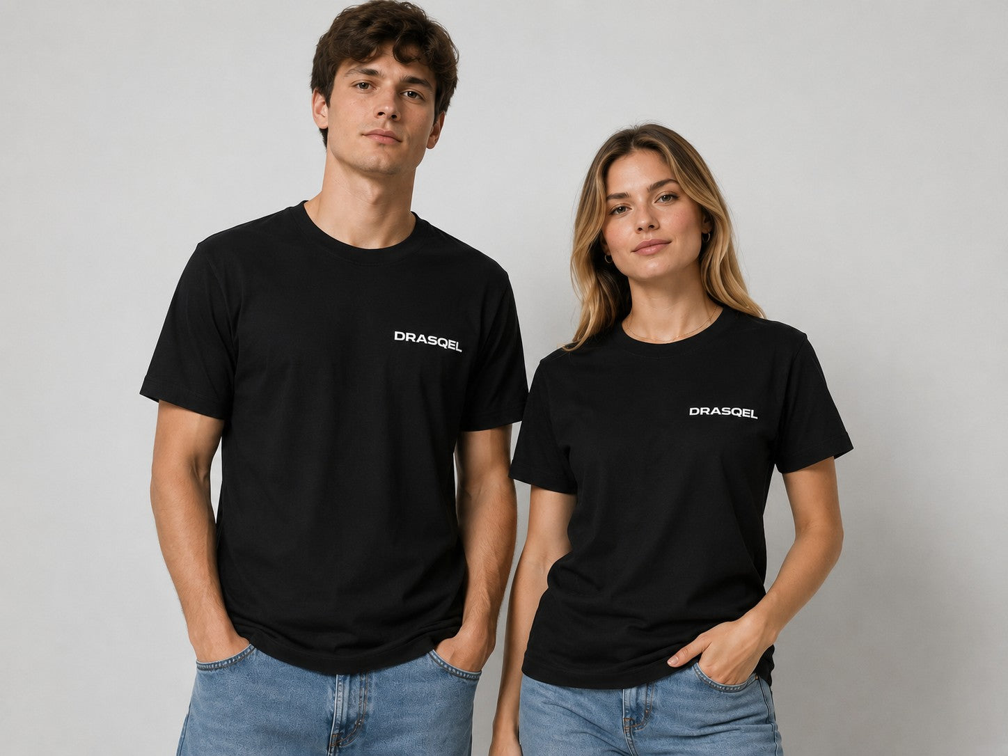 DRASQEL Signature Tee – Black