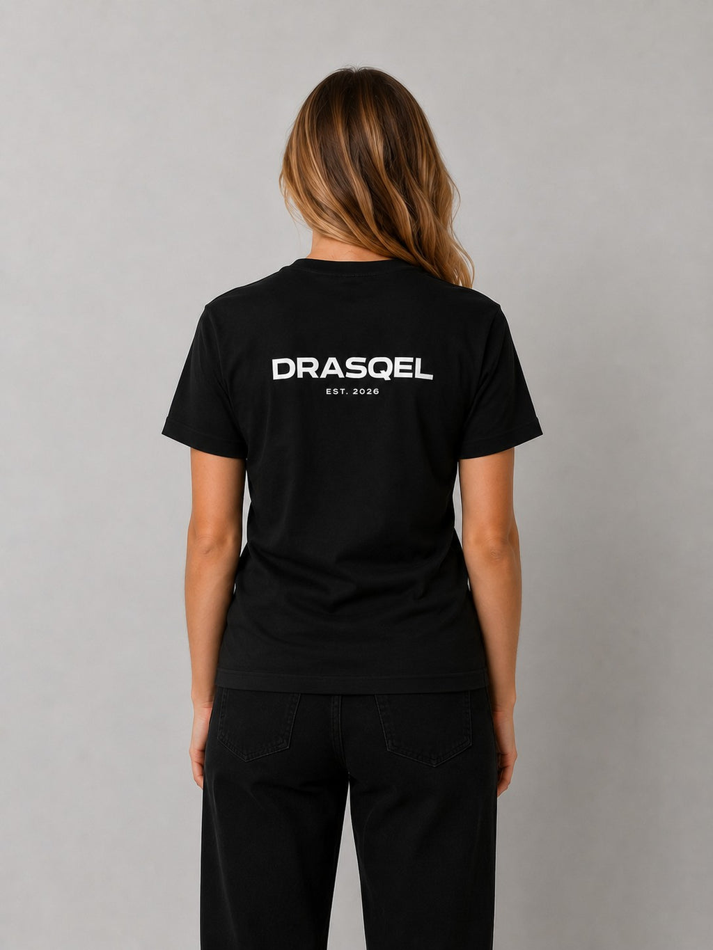 DRASQEL Signature Tee – Black