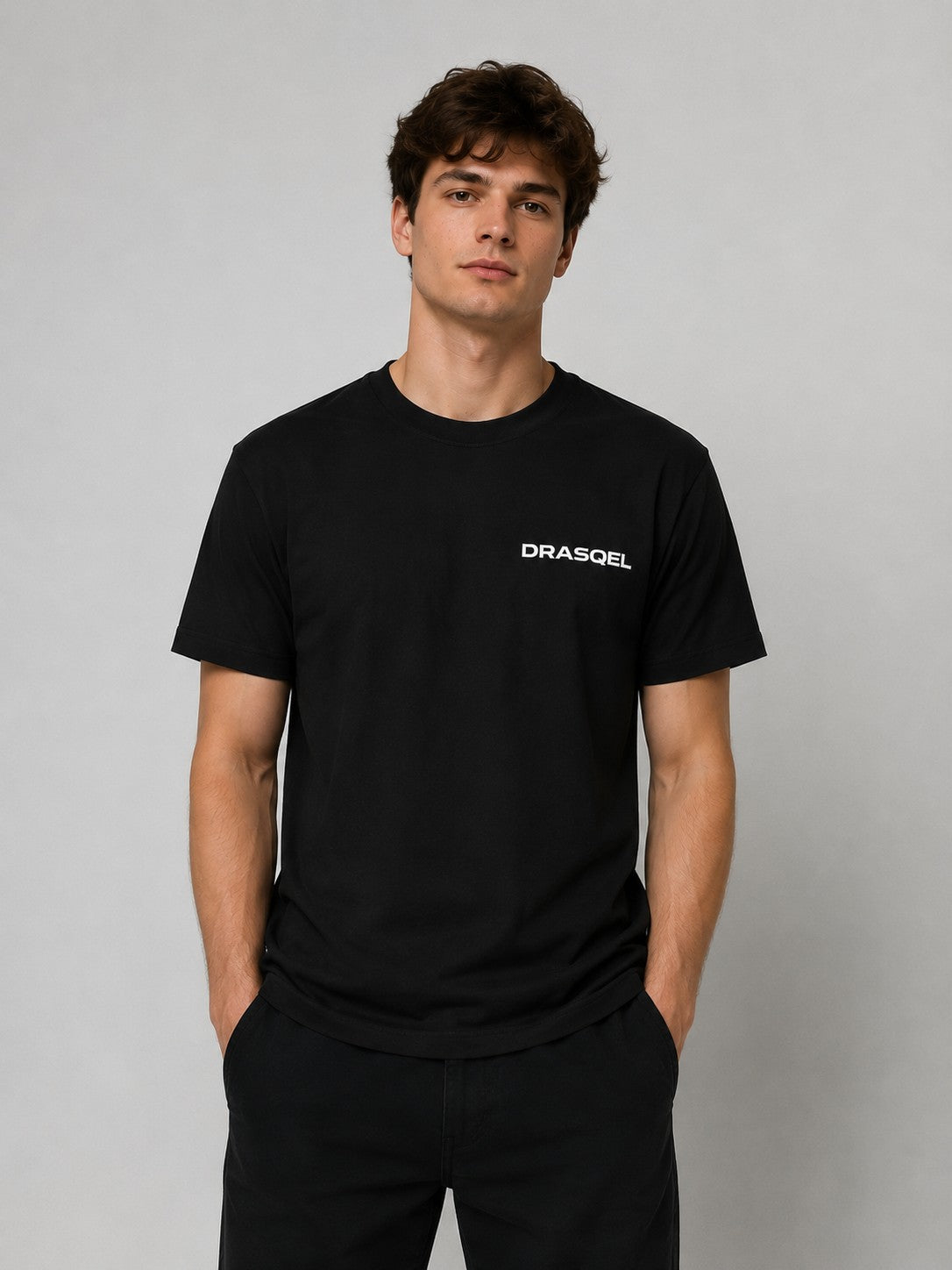 DRASQEL Signature Tee – Black